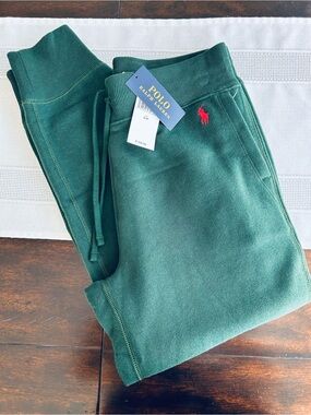 Polo Ralph Lauren Joggers Forest Green Sweatpants Womens small